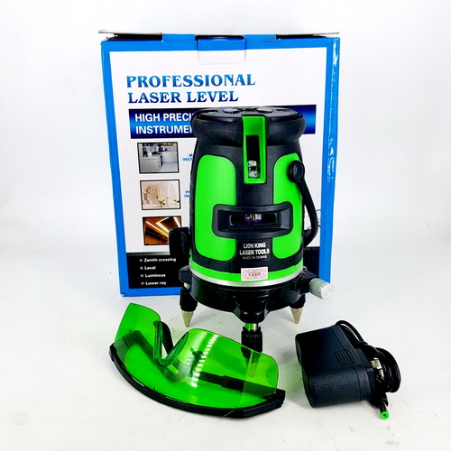 MÁY CÂN MỰC TIA LASER 5TIA XANH (CÓ CHÂN) LION KING