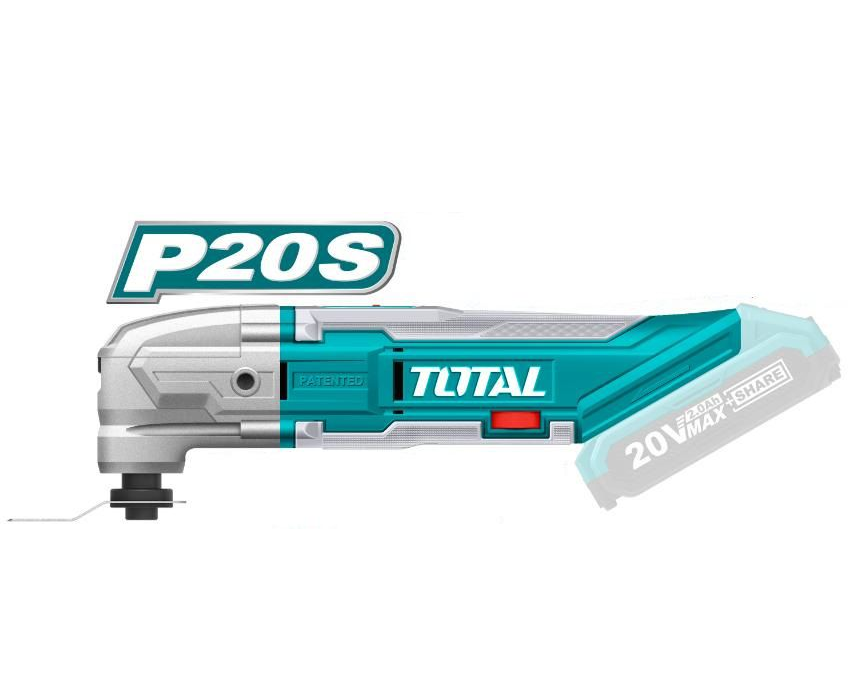MÁY CẮT CÔNG CỤ ĐA NĂNG DÙNG PIN LITHIUM 20V TOTAL (KHÔNG KÈM PIN VÀ SẠC) - TMLI2001