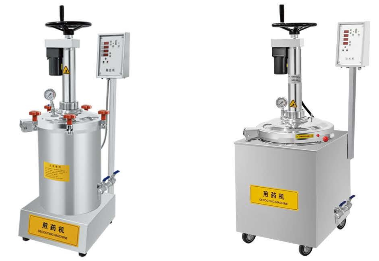 Máy sắc thuốc ép chiết kiệt bằng cơ khí