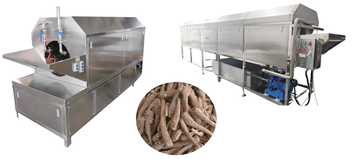 Máy rửa dược liệu đông y