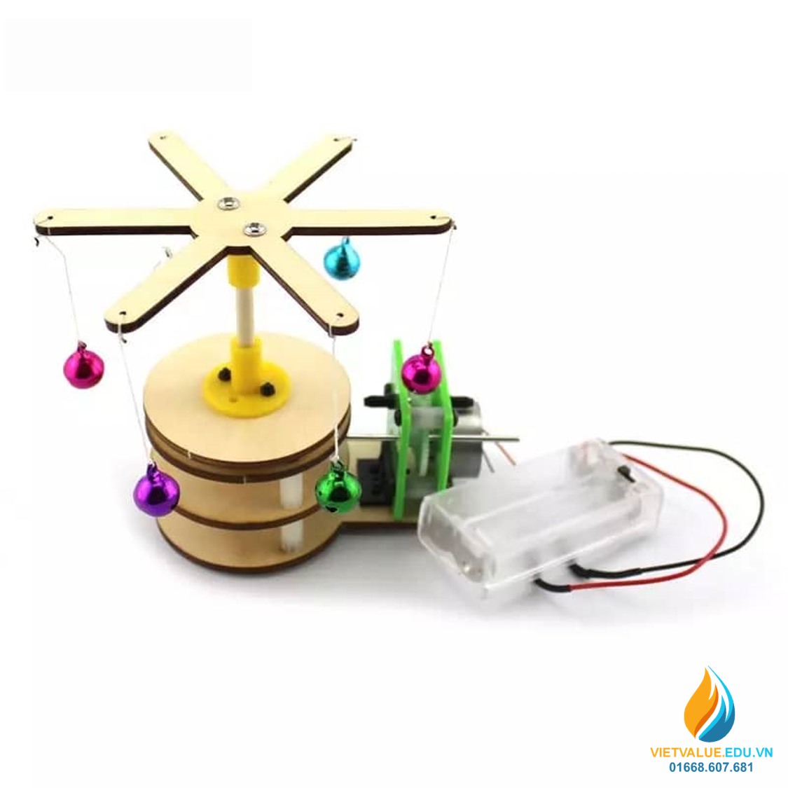 Vòng đu quay gắn động cơ moto