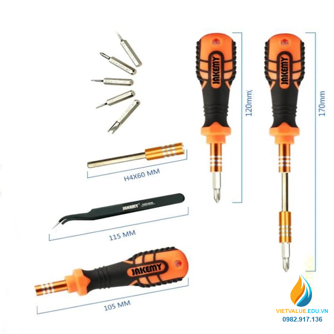 Bộ tua vít đa năng cầm tay, 32 món JL-1166