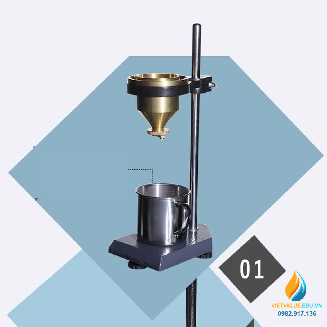 Nhớt kế LND-1 đo độ nhớt của dung dịch