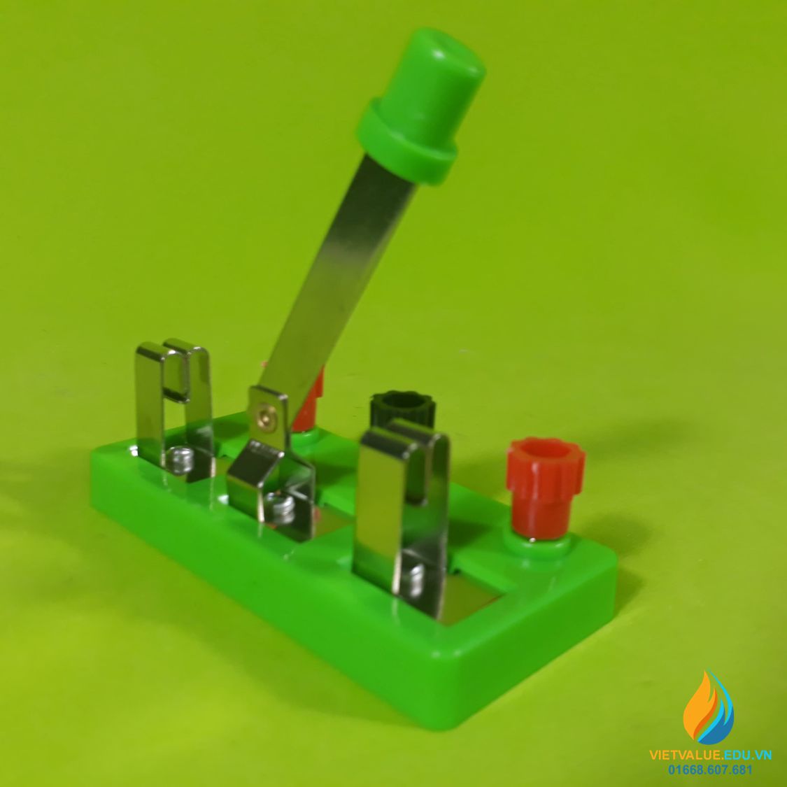 Khóa K ngắt mạch, chuyển mạch điện, khóa chuyển hai mạch