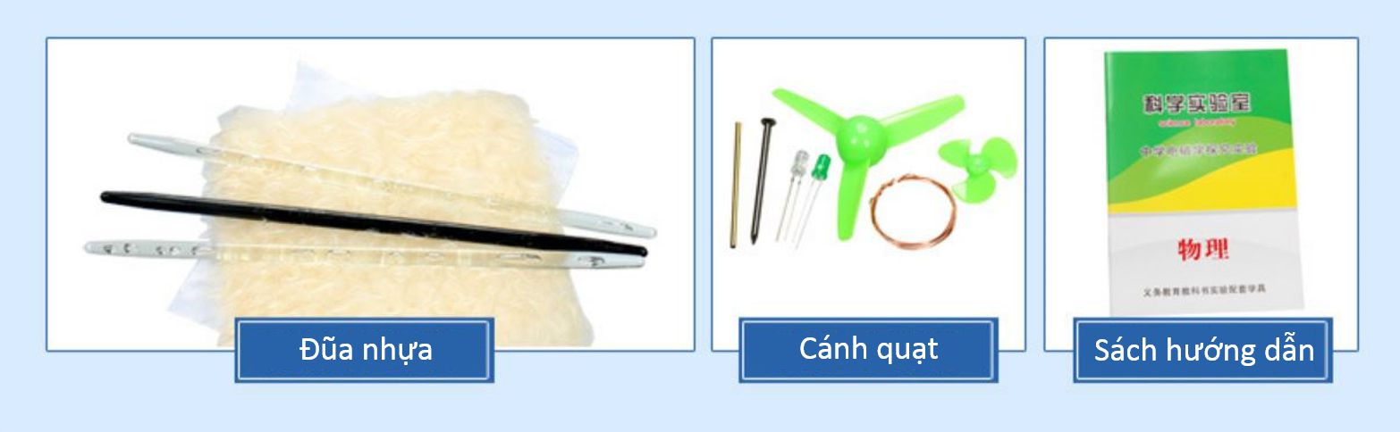 Bộ thí nghiệm lắp ghép mạch điện cho giáo viên và học sinh, 38 món sản phẩm