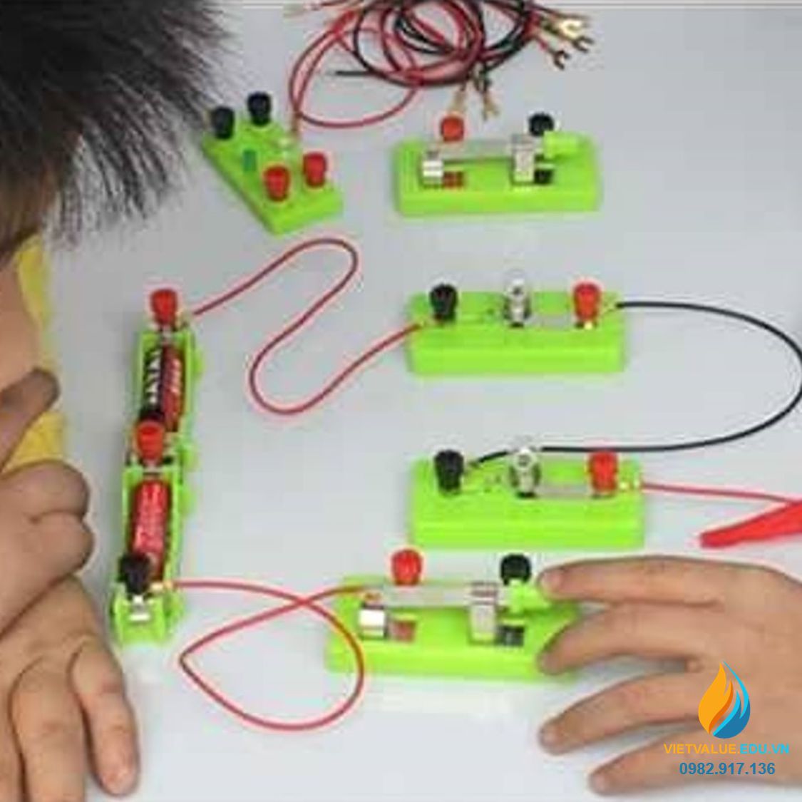 Bóng đèn ghép mạch điện, đui xoáy, dây tóc, điện áp 1.5V, 2.5V, 3.8V