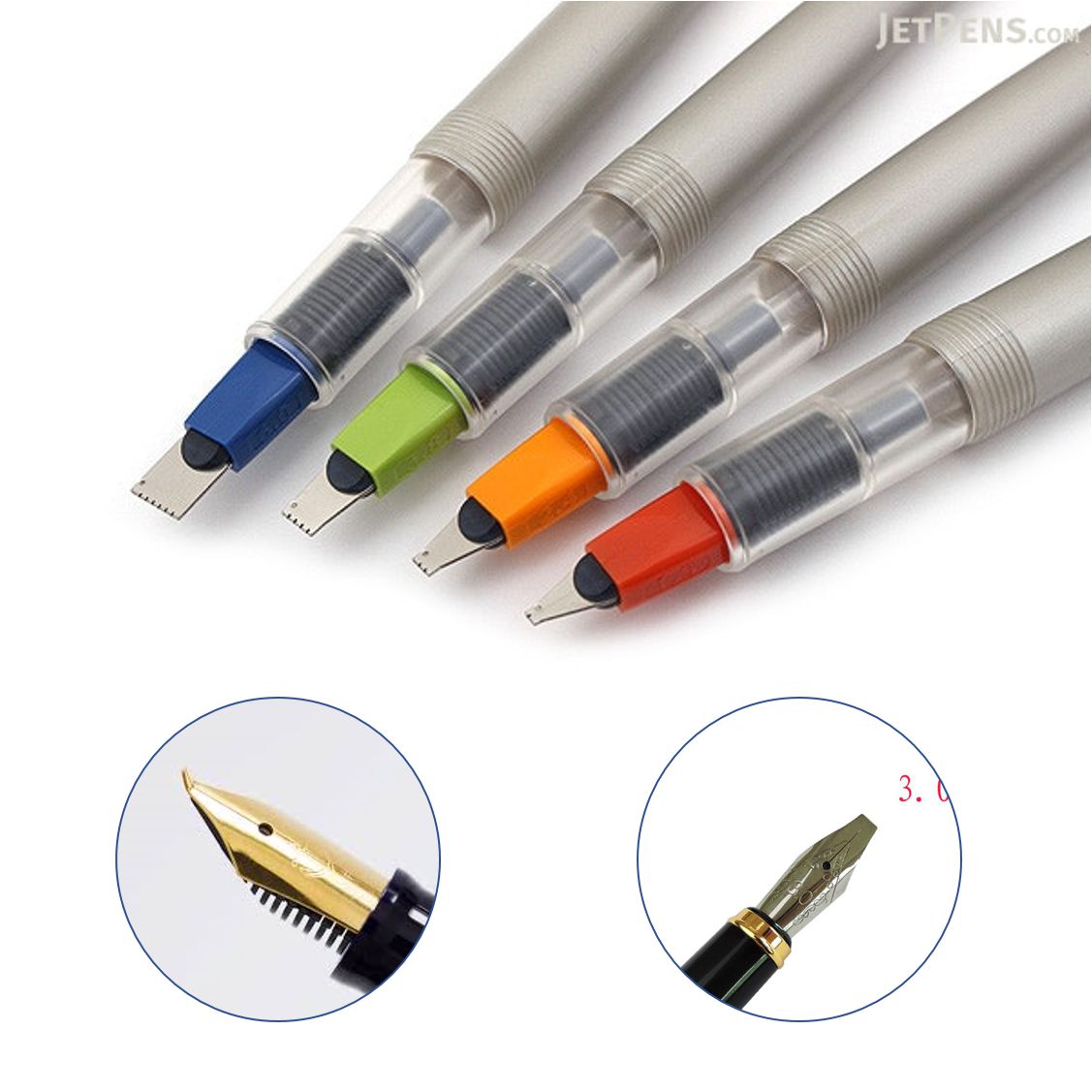 Các loại ngòi bút sử dụng khi viết chữ Callygraphy