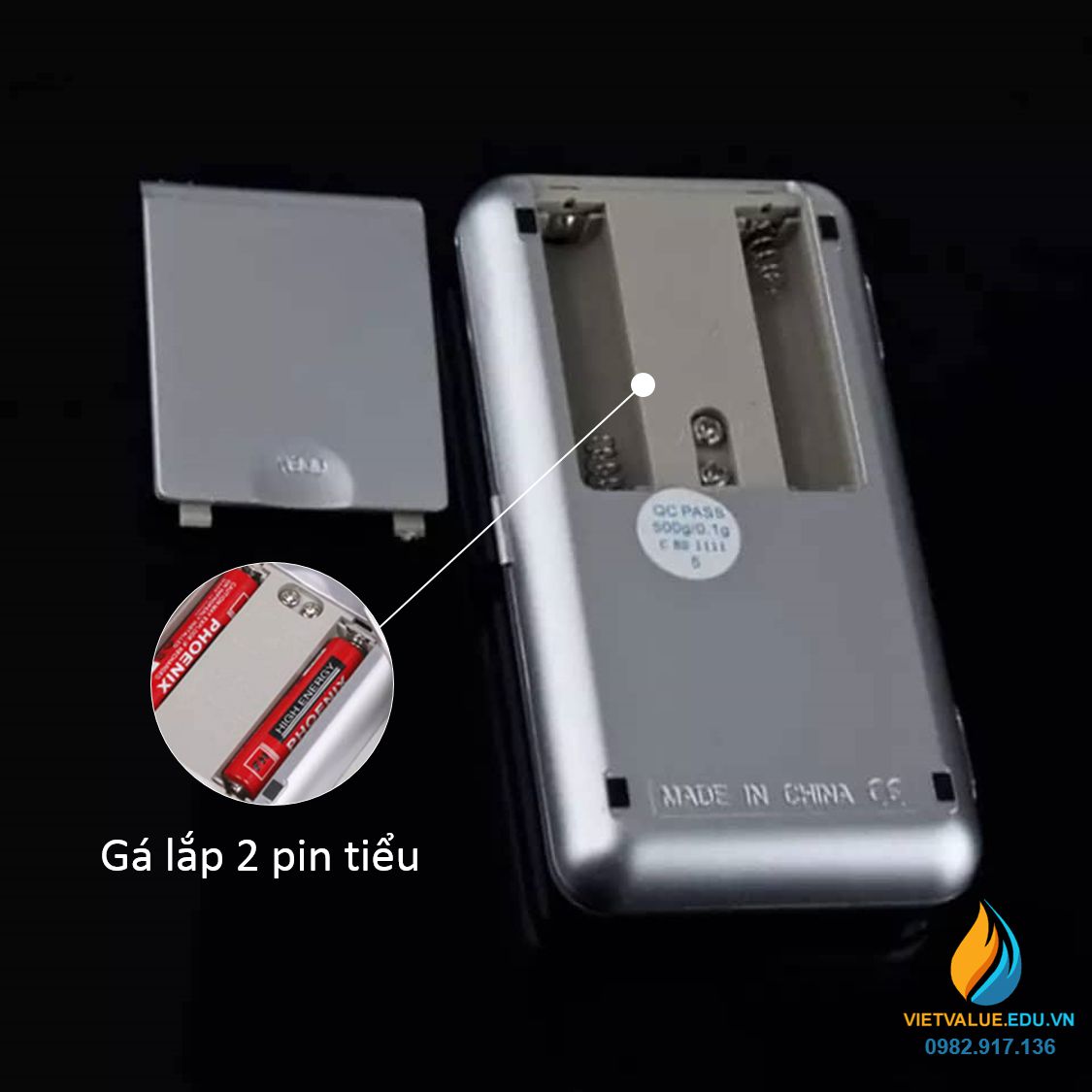 Cân tiểu ly điện tử, bỏ túi giá rẻ, khoảng cân từ 0,1gam đến 500 gam