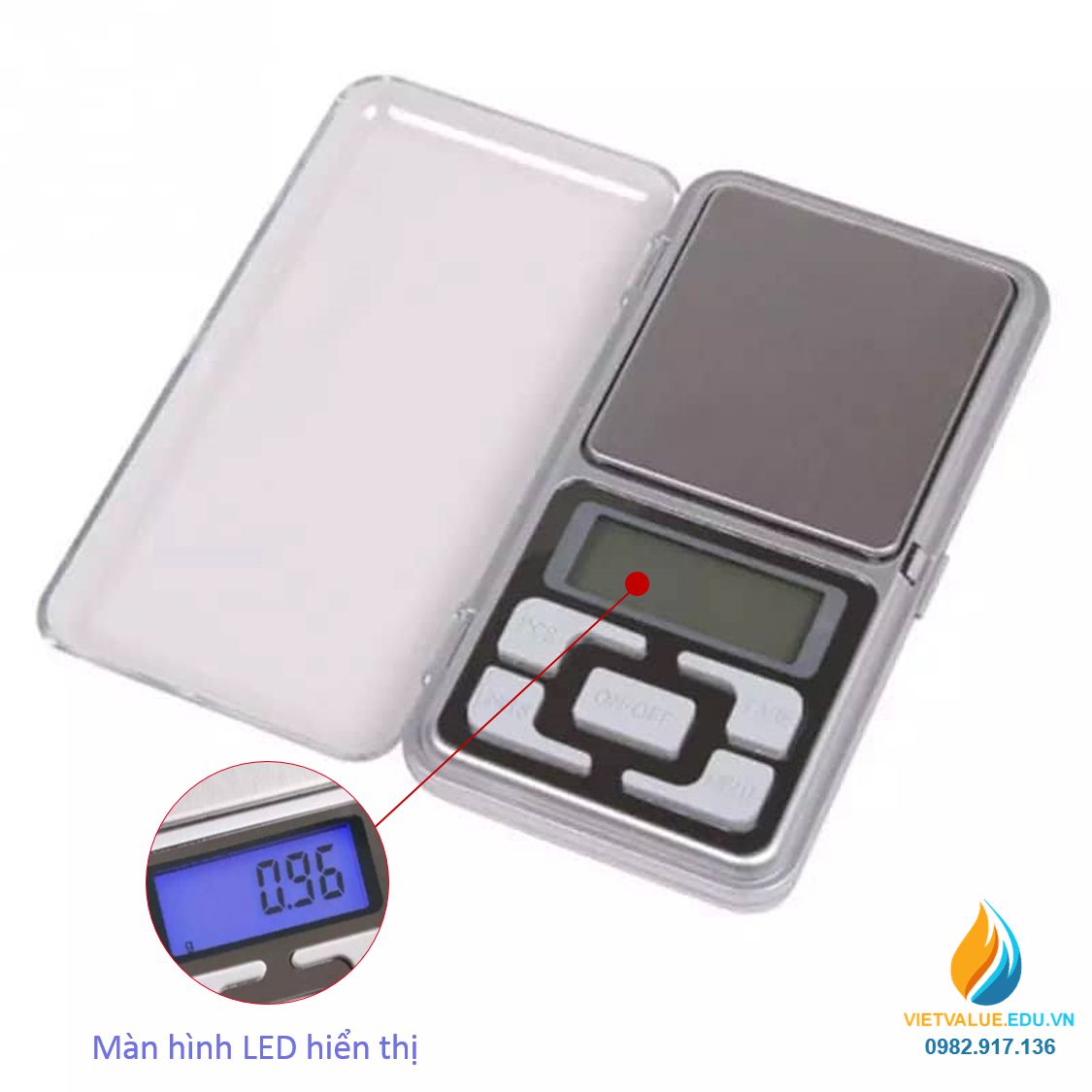 Cân tiểu ly điện tử, bỏ túi giá rẻ, khoảng cân từ 0,1gam đến 500 gam