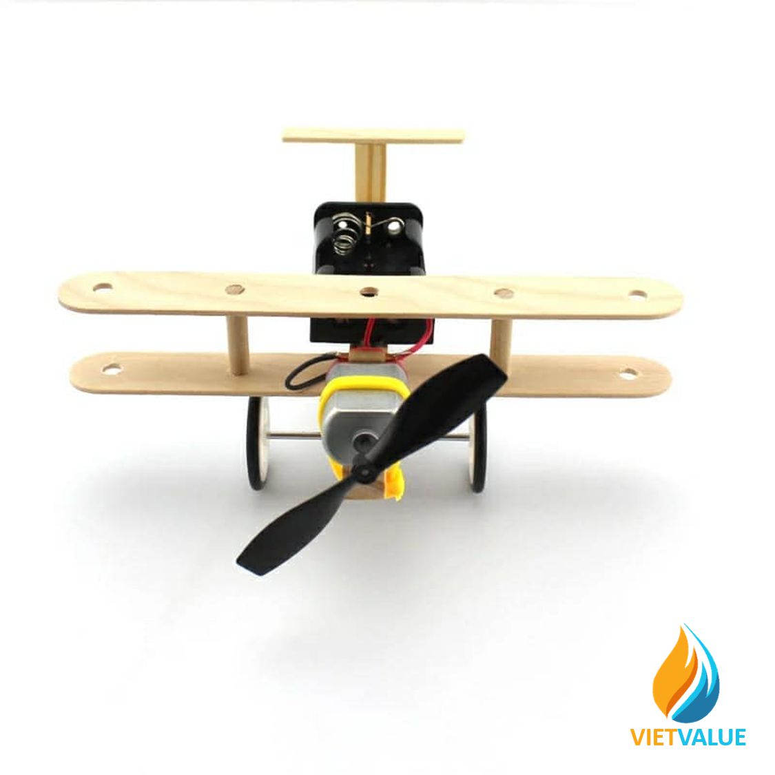 Máy bay cổ điển gắn động cơ cánh bạt phía trước, 1 cánh quạt