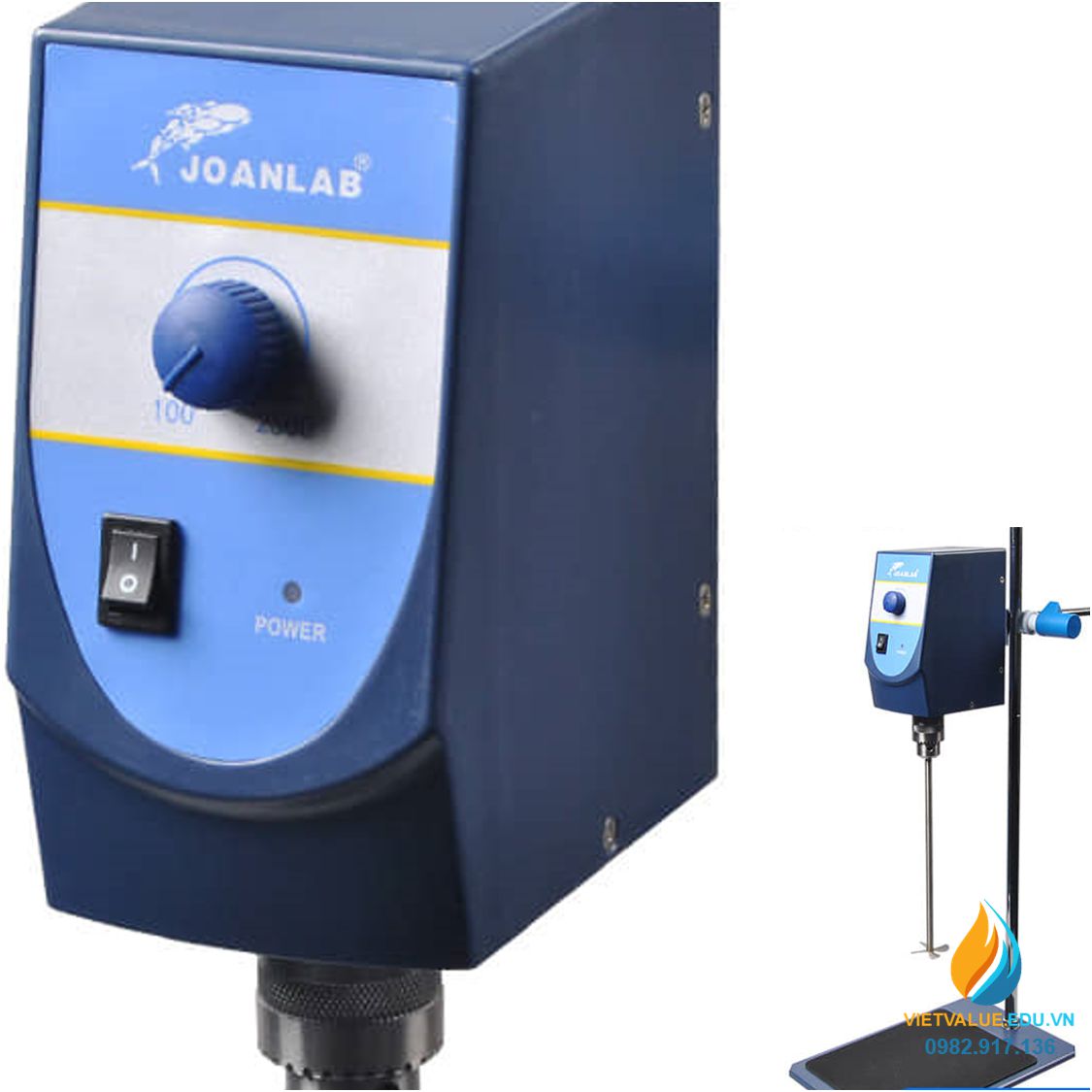 Máy khuấy, trộn, cắt hỗn hợp dung dịch JOAN LAB OS40, công suất 40W