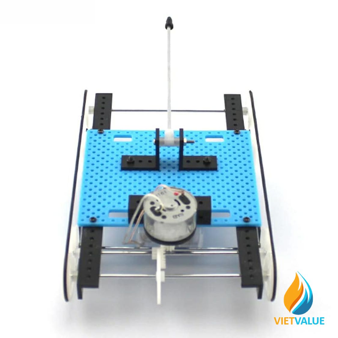 Xe tăng hiện đại chạy động cơ moto, dây cua roa