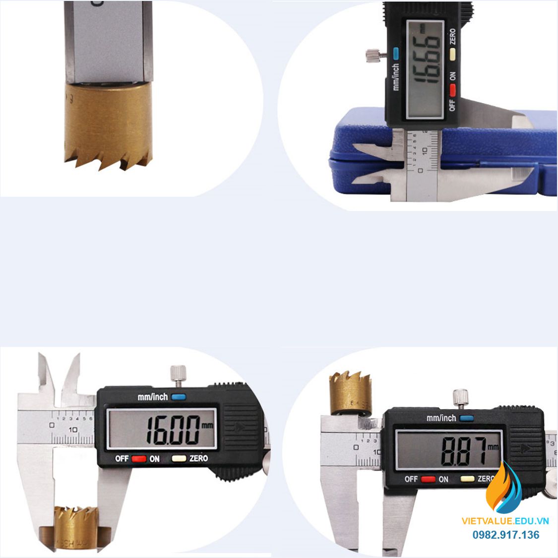 Thước kẹp điện tử 150mm bằng thép không gỉ