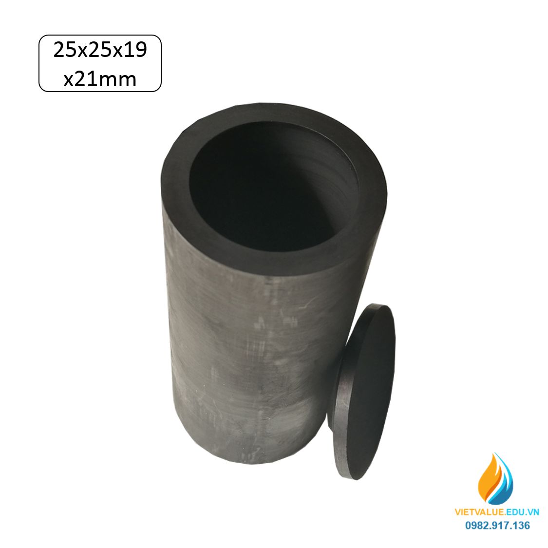 Nồi nấu kim loaị chuyên dụng cảm ứng nhiệt lò nhỏ 25x25x19x21mm