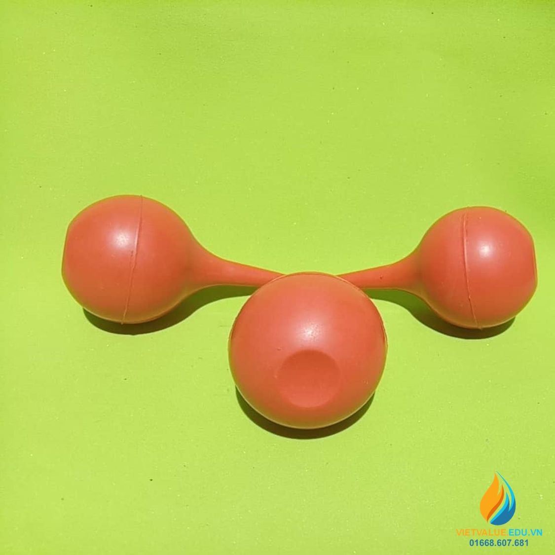 Quả bóp hơi vệ sinh dụng cụ phóng thí nghiệm, 60ml