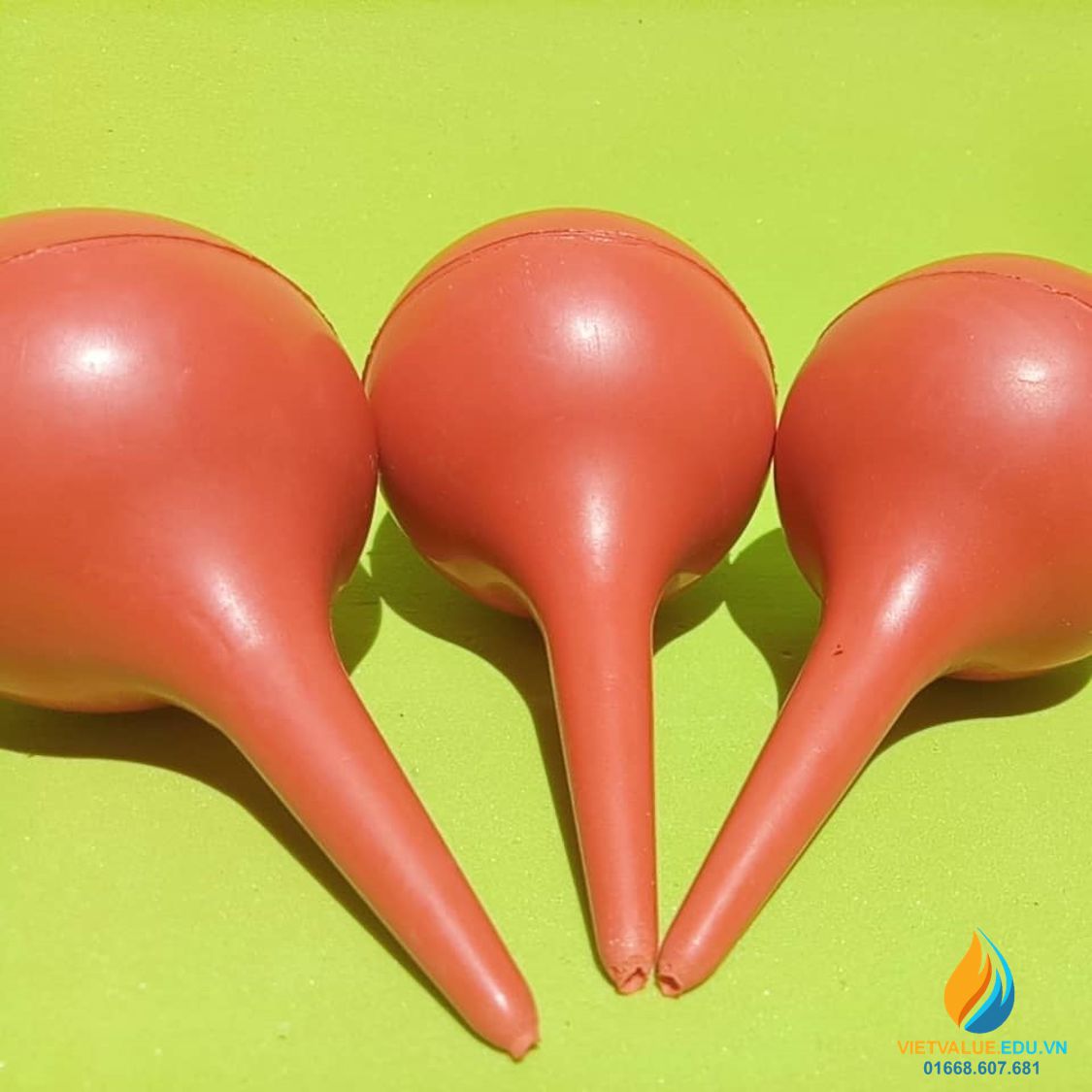 Quả bóp hơi vệ sinh dụng cụ phóng thí nghiệm, 60ml