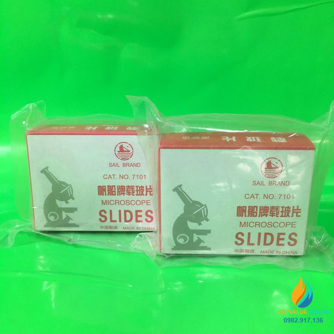 Lam kính hiển vi, tấm kính lưu mẫu soi kính hiển vi, hộp 50 tấm