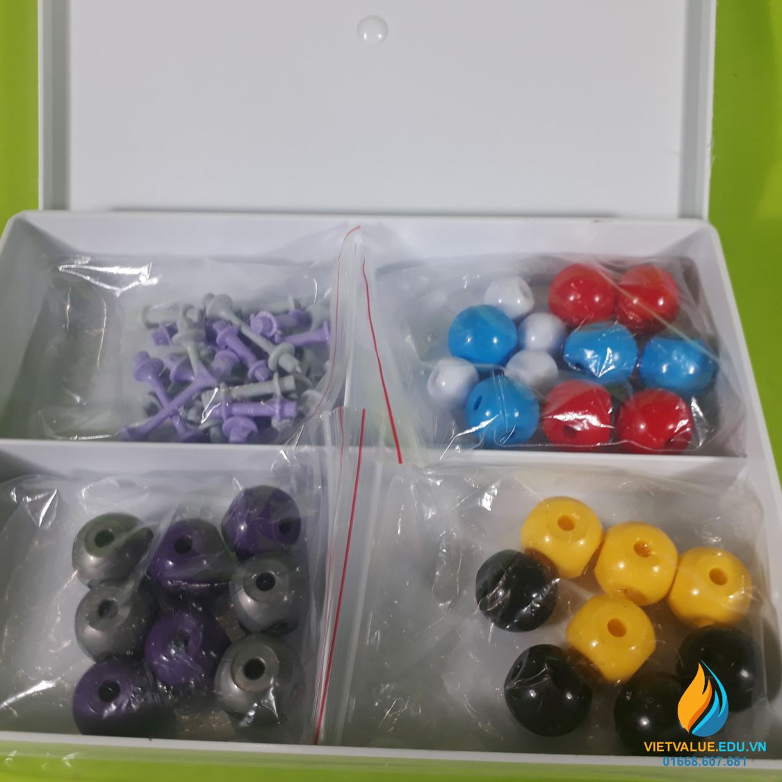 Mô hình lắp ghép phân tử các chất