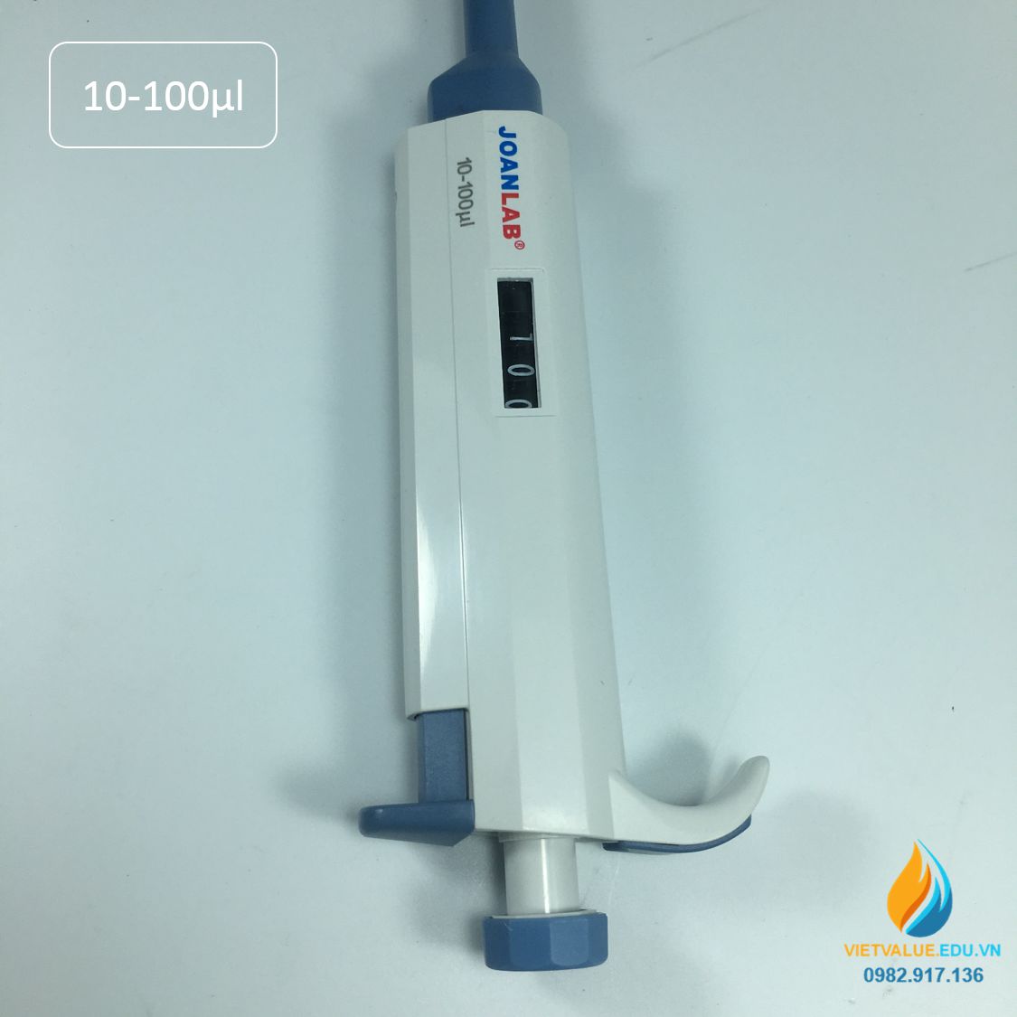 Micropipet M100 JOAN LAB phòng thí nghiệm, phạm vi 10-100ul