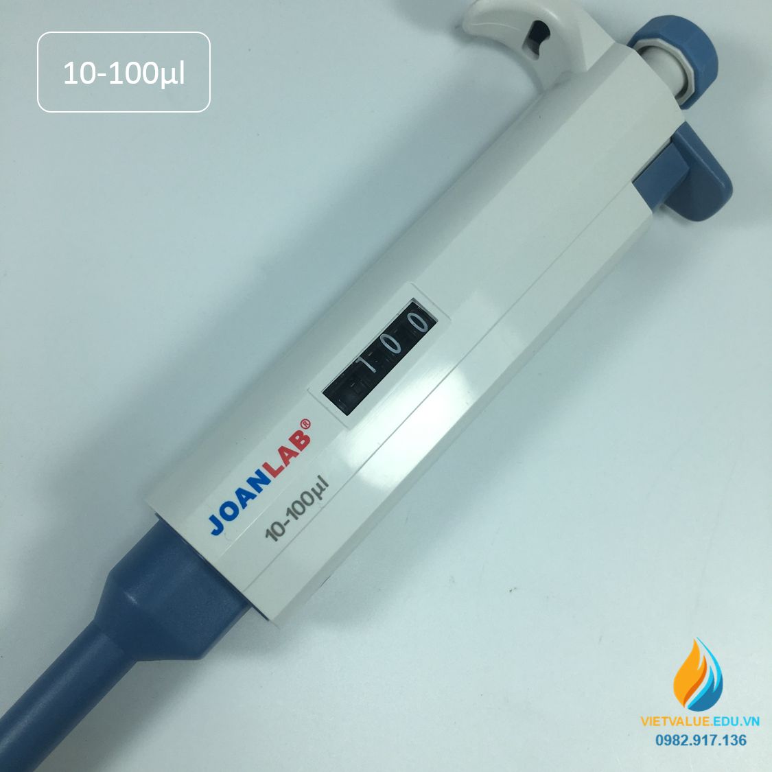 Micropipet M100 JOAN LAB phòng thí nghiệm, phạm vi 10-100ul