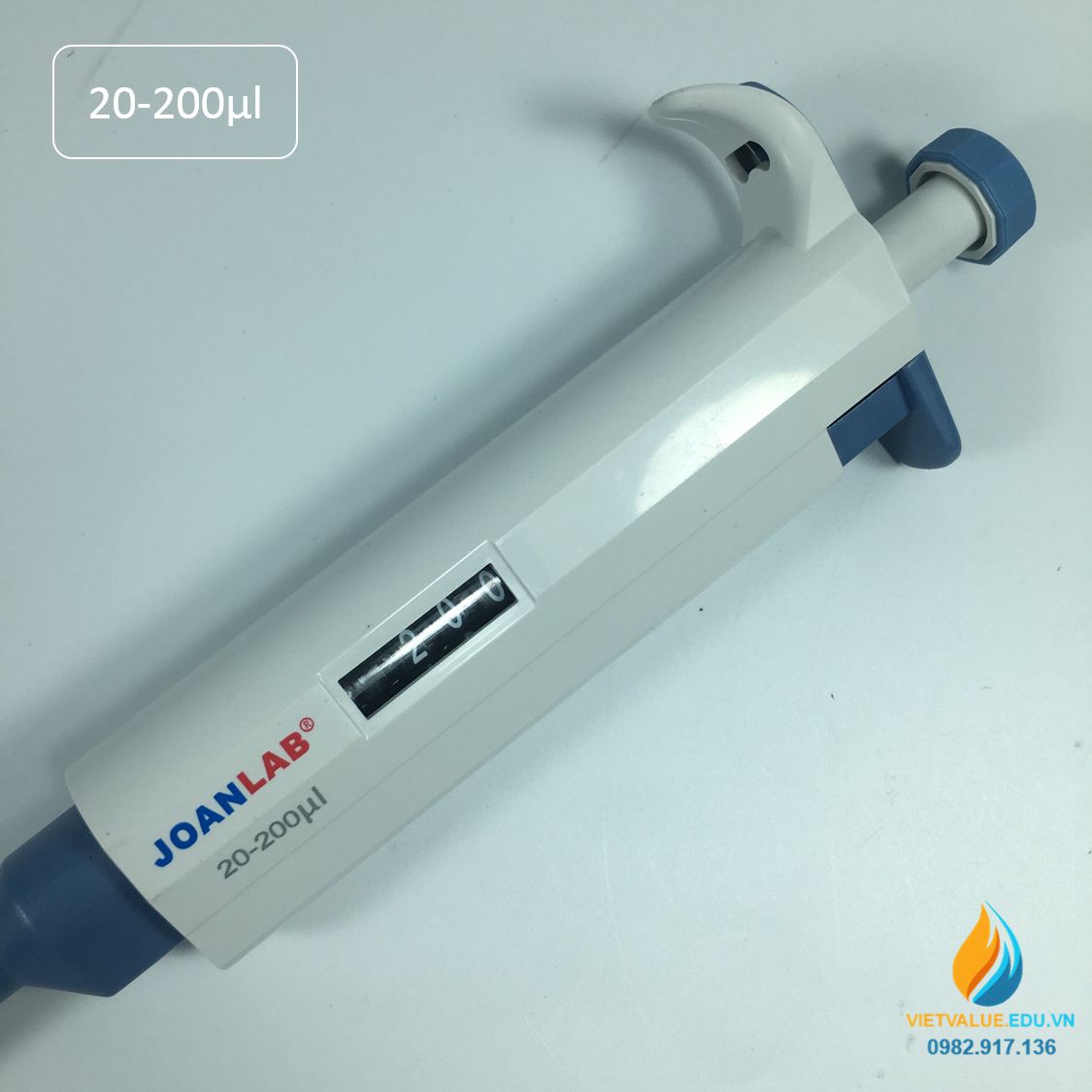 Micropipet M200 JOAN LAB phòng thí nghiệm, phạm vi 20-200ul