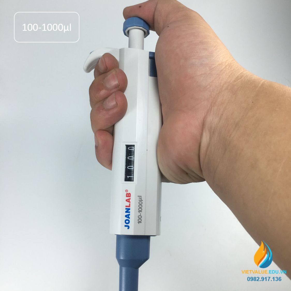 Micropipet M1000 JOAN LAB phòng thí nghiệm, phạm vi 100-1000ul