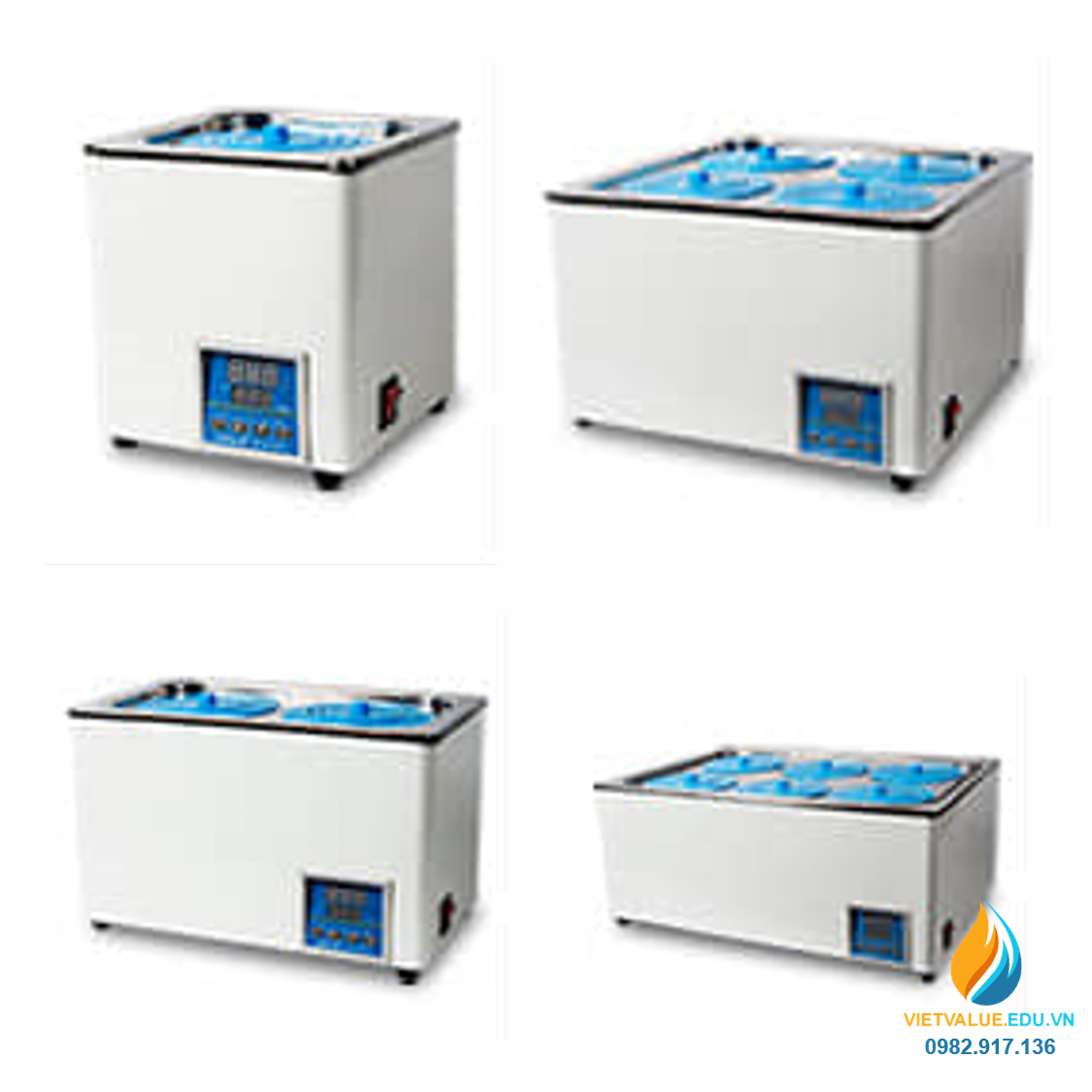 Lò đun nước JOAN LAB nhiệt độ cao không đổi, 4 lỗ nung, công suất 800W