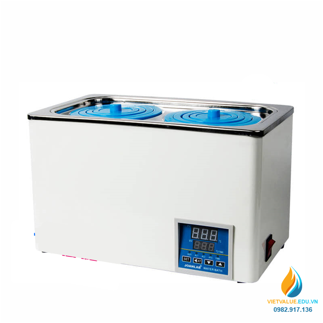 Lò đun nước JOAN LAB nhiệt độ cao không đổi, 2 lỗ nung, công suất 600W