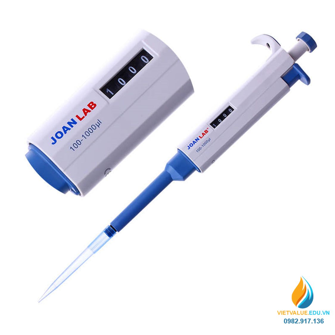 Micropipet M10 JOAN LAB phòng thí nghiệm, phạm vi 0.5-10ul