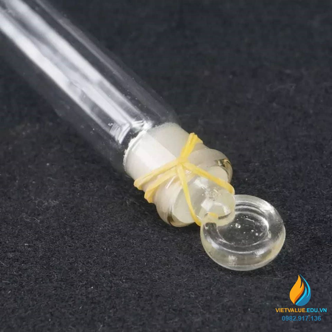 Bình định mức thủy tinh, màu trong suốt, nút cổ mài, thành dày, dung tích 500ml