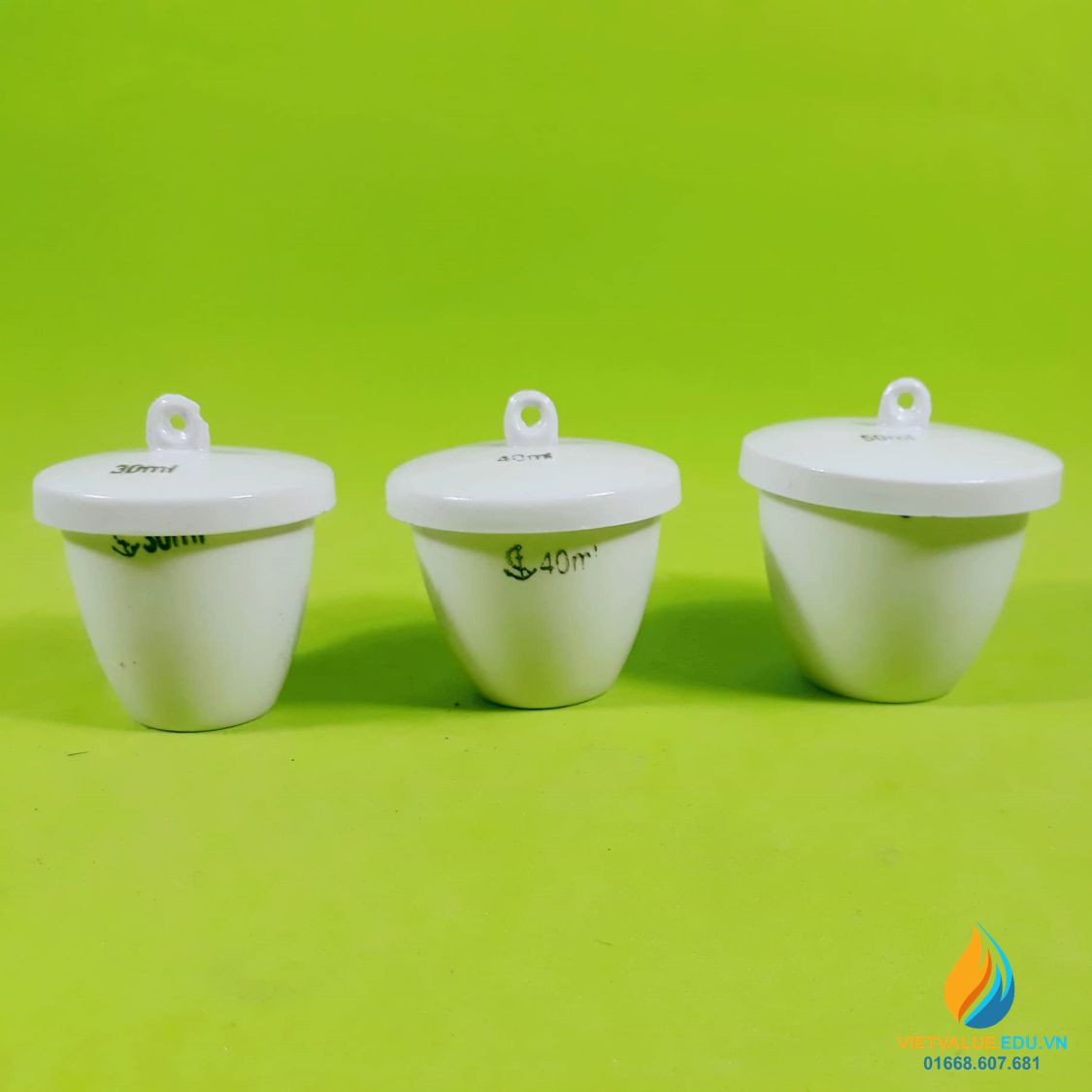 Chén sứ nung phòng thí nghiệm, dung tích 100ml