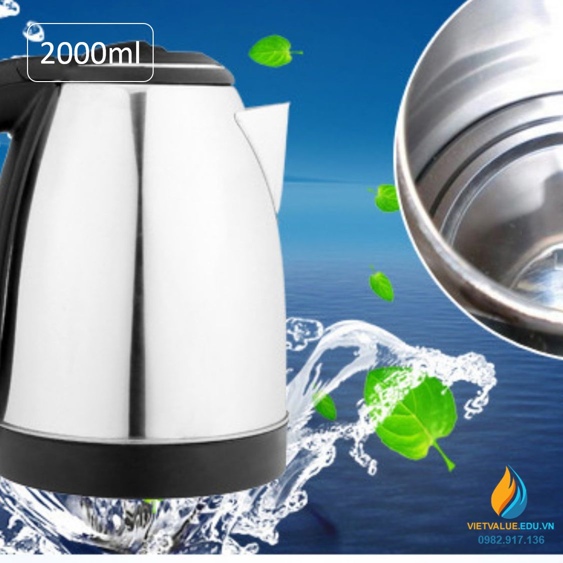 Ấm siêu tốc, ấm điện siêu tốc, dụng cụ phòng stem cho học sinh