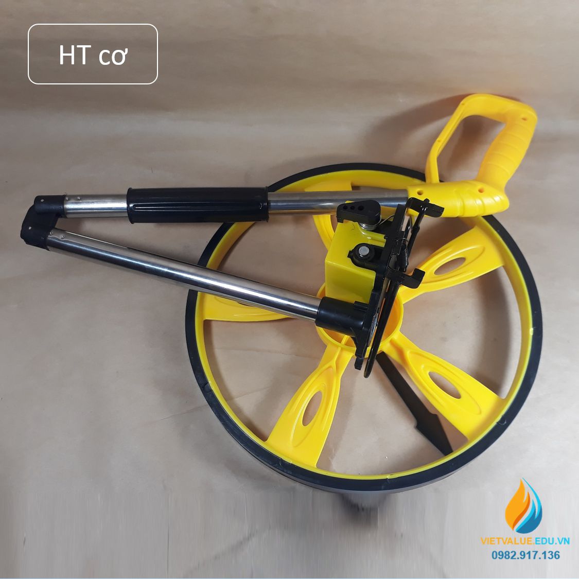 Bánh xe đo lường, hiển thị cơ, độ chính xác 0,1m, bánh xe đo khoảng cách