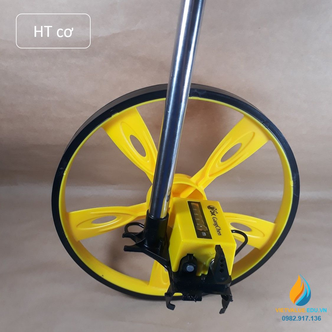 Bánh xe đo lường, hiển thị cơ, độ chính xác 0,1m, bánh xe đo khoảng cách