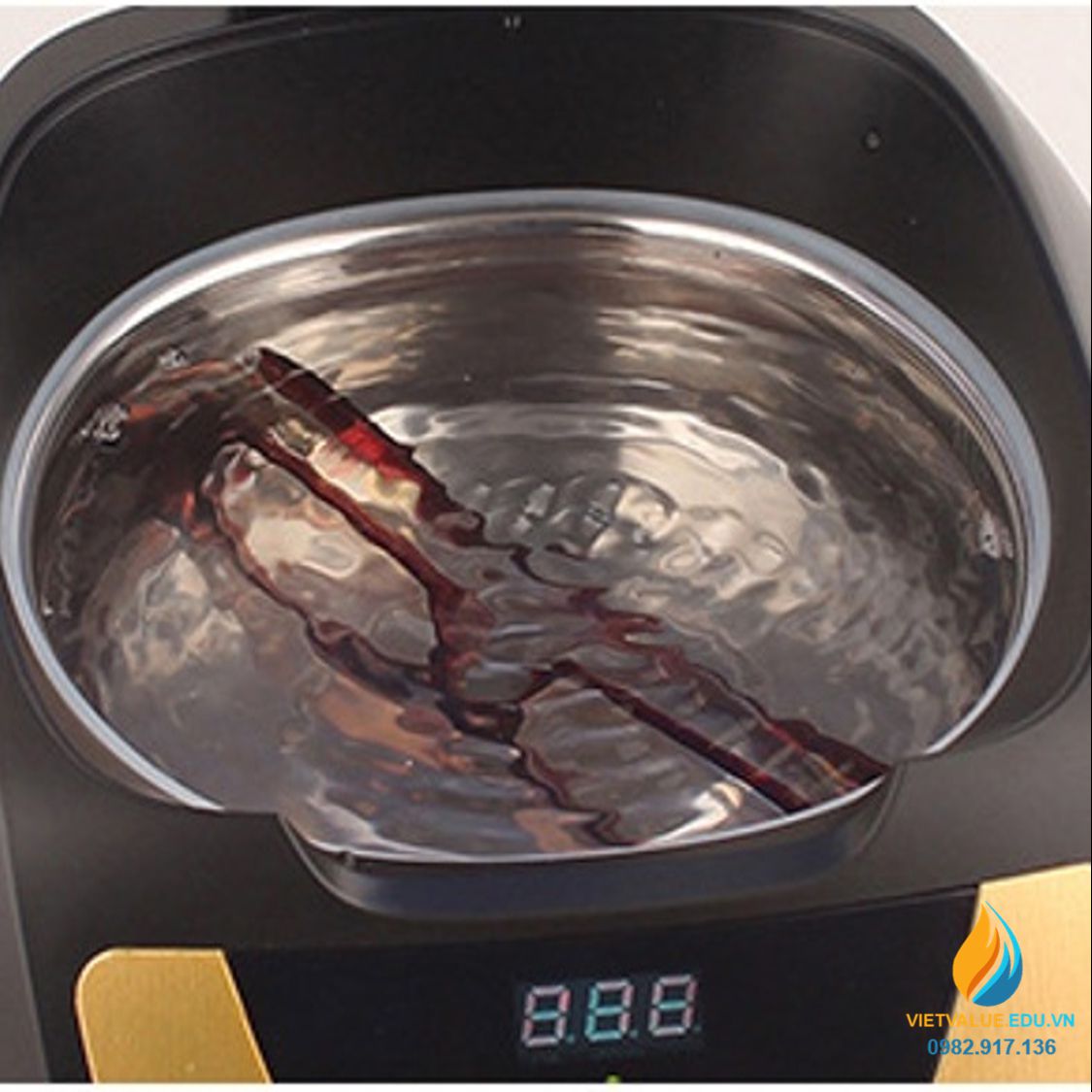 Bể rửa siêu âm mini CE5700 0.75 lít, tần số rung 42kHz, bể rung siêu âm