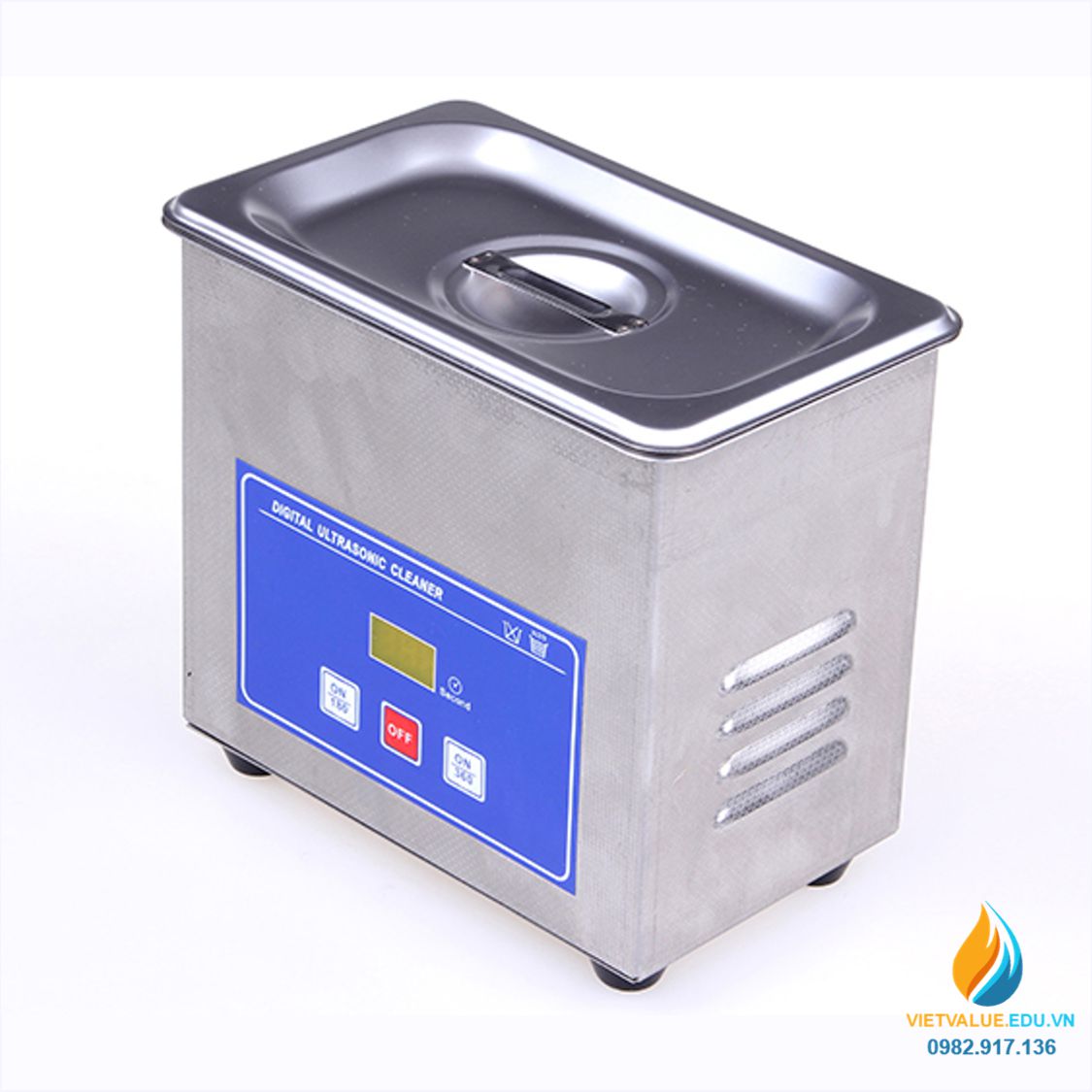 Bể rửa siêu âm phòng thí nghiệm PS06A dung tích 0.6 lít, tần số rung 42kHz 35W