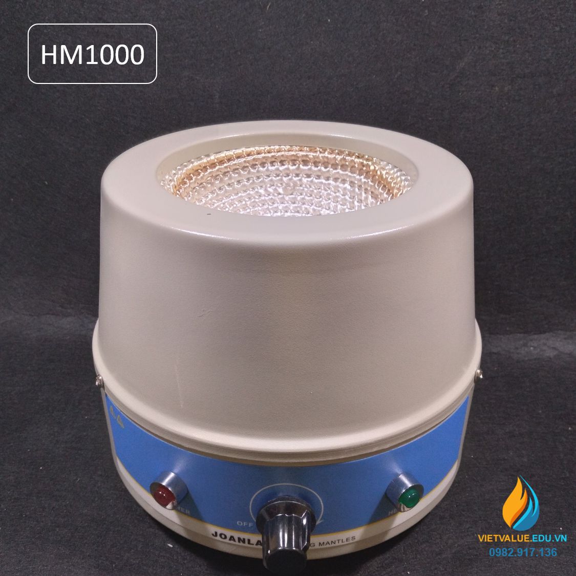 Máy ủ nhiệt JOAN LAB HM-1000, điều chỉnh núm vặn, dung tích ủ 1000ml