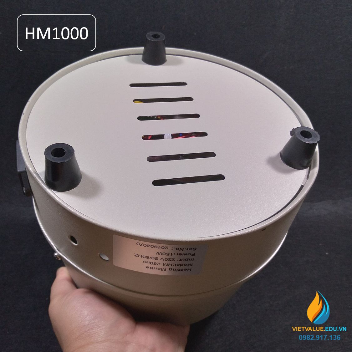 Máy ủ nhiệt JOAN LAB HM-1000, điều chỉnh núm vặn, dung tích ủ 1000ml