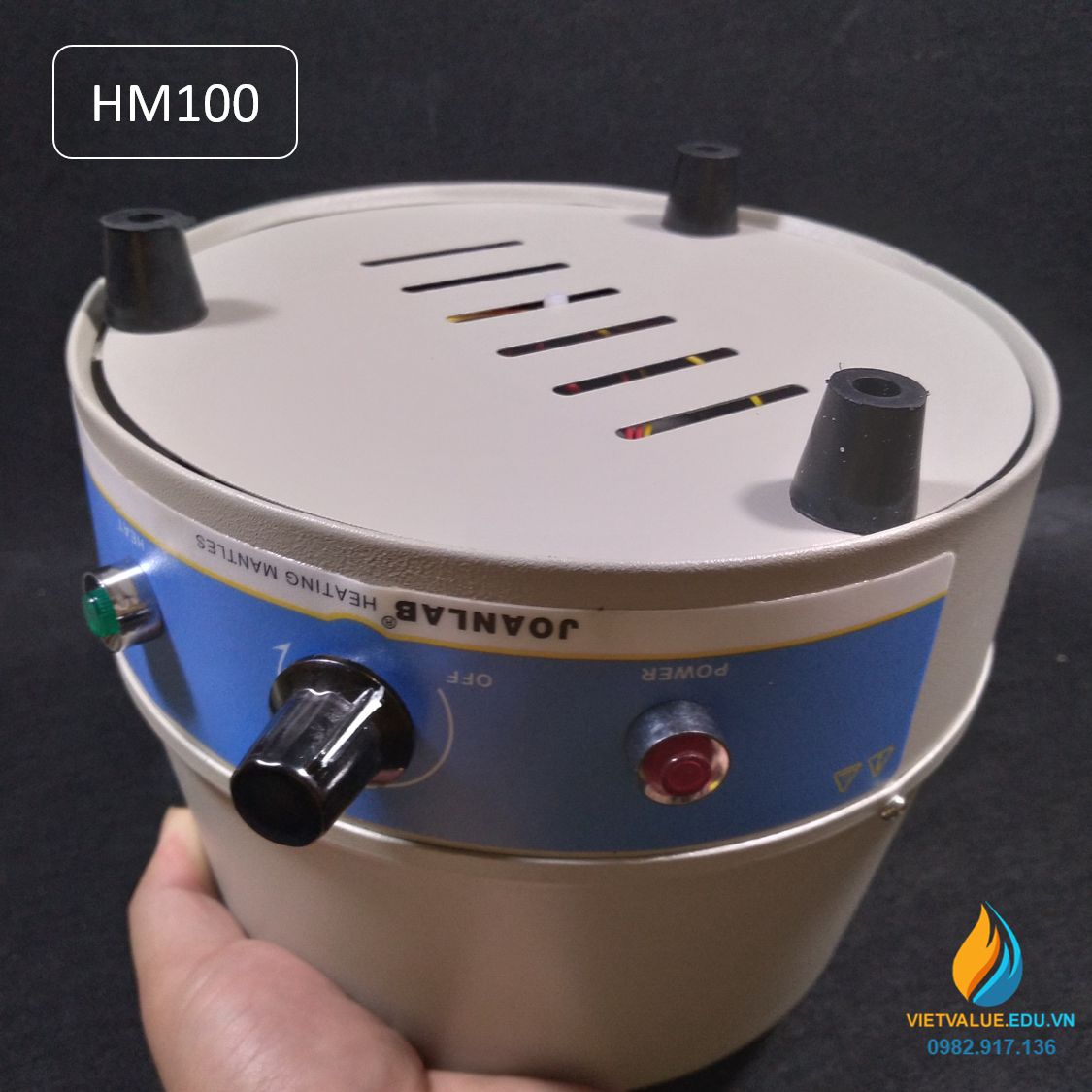 Máy ủ nhiệt JOAN LAB HM100, điều chỉnh núm vặn, dung tích ủ 100ml