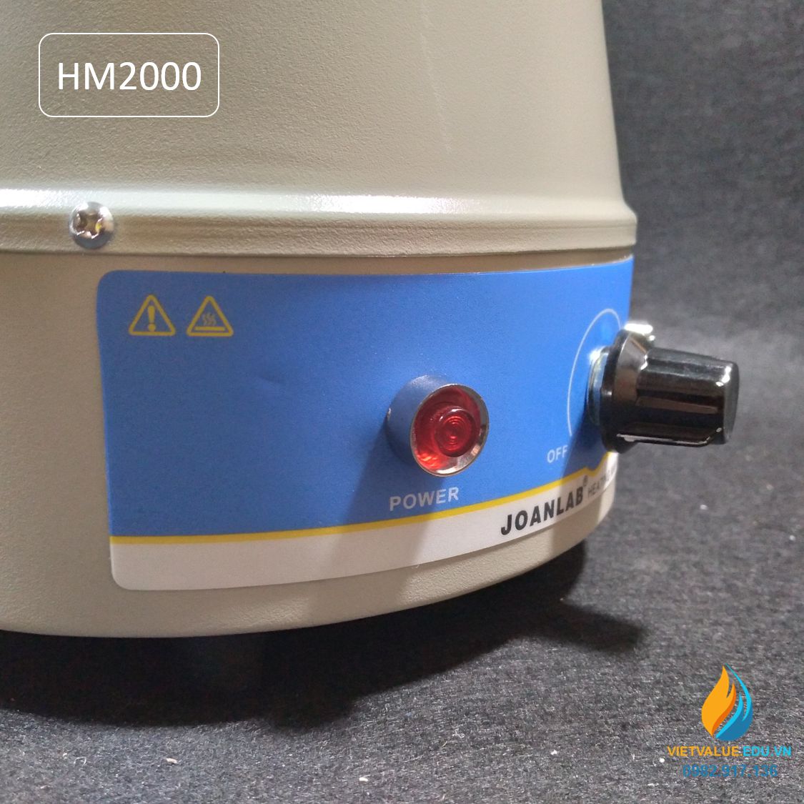 Máy ủ nhiệt JOAN LAB HM2000, điều chỉnh núm vặn, dung tích ủ 2000ml