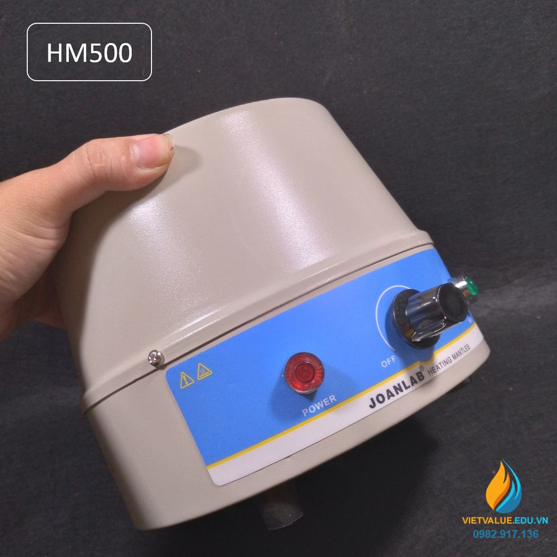 Máy ủ nhiệt JOAN LAB HM-500, điều chỉnh núm vặn, dung tích ủ 500ml