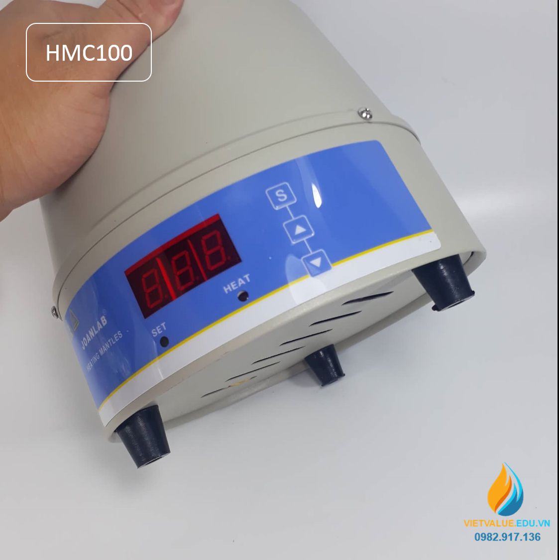 Máy ủ nhiệt điều chỉnh màn hình kỹ thuật số Joan Lab HMC100, dung tích 100ml