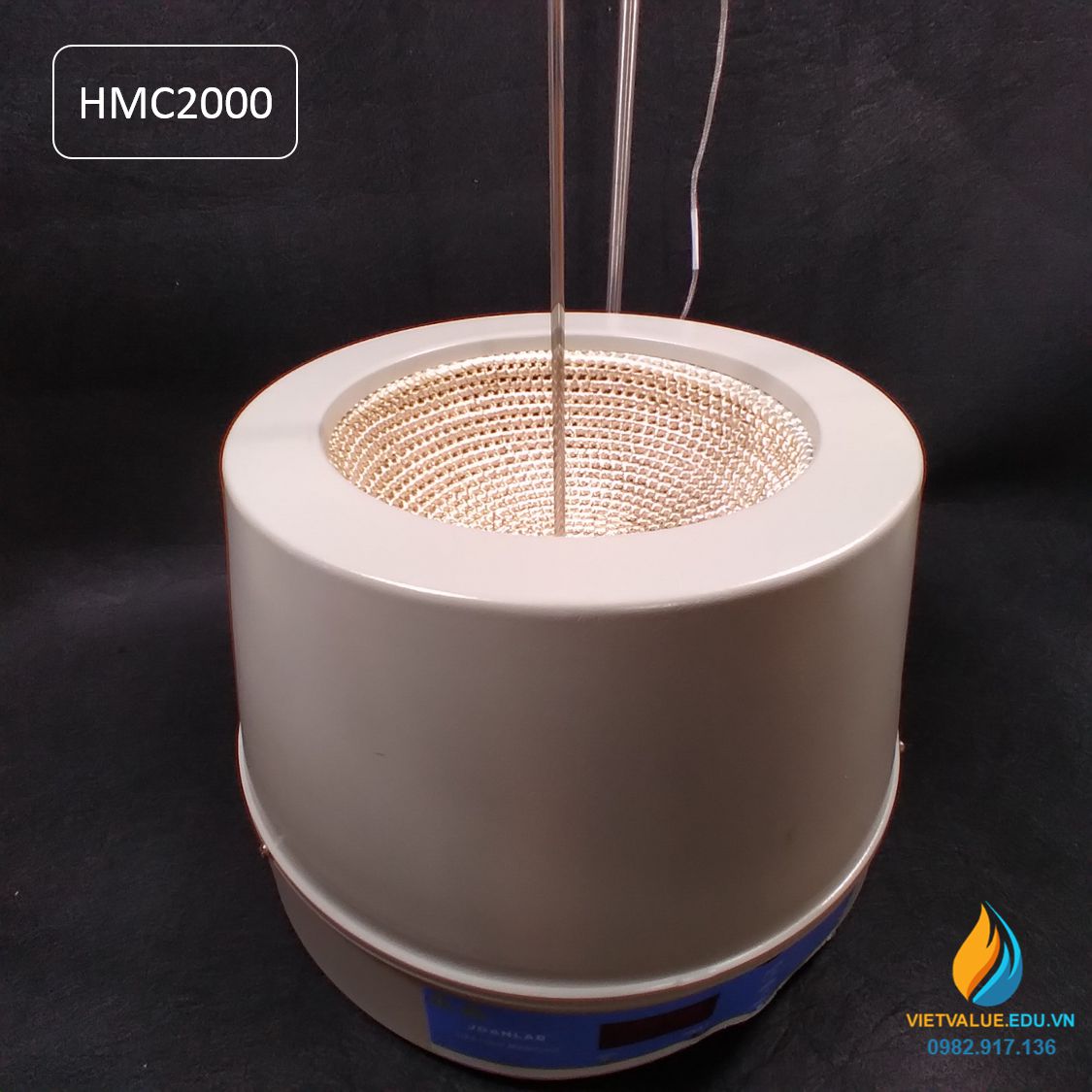 Máy ủ nhiệt điều chỉnh màn hình kỹ thuật số Joan Lab HMC2000, dung tích 2000ml