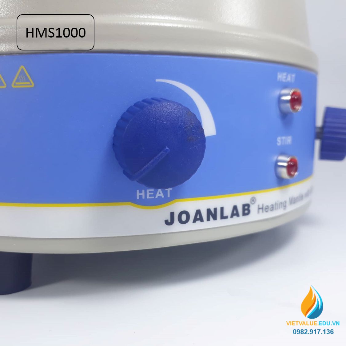 Máy ủ nhiệt JOAN LAB HMS-1000, điều chỉnh núm vặn, dung tích ủ 1000ml