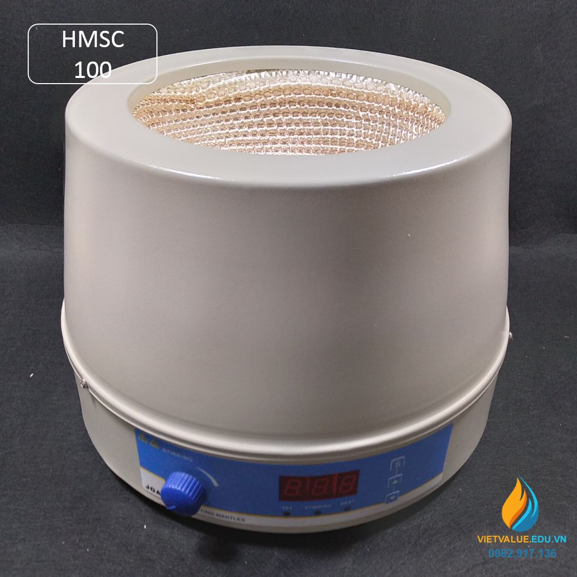Máy khuấy từ và ủ nhiệt điều chỉnh màn hình kỹ thuật số JOAN LAB HMSC-100, 100ml