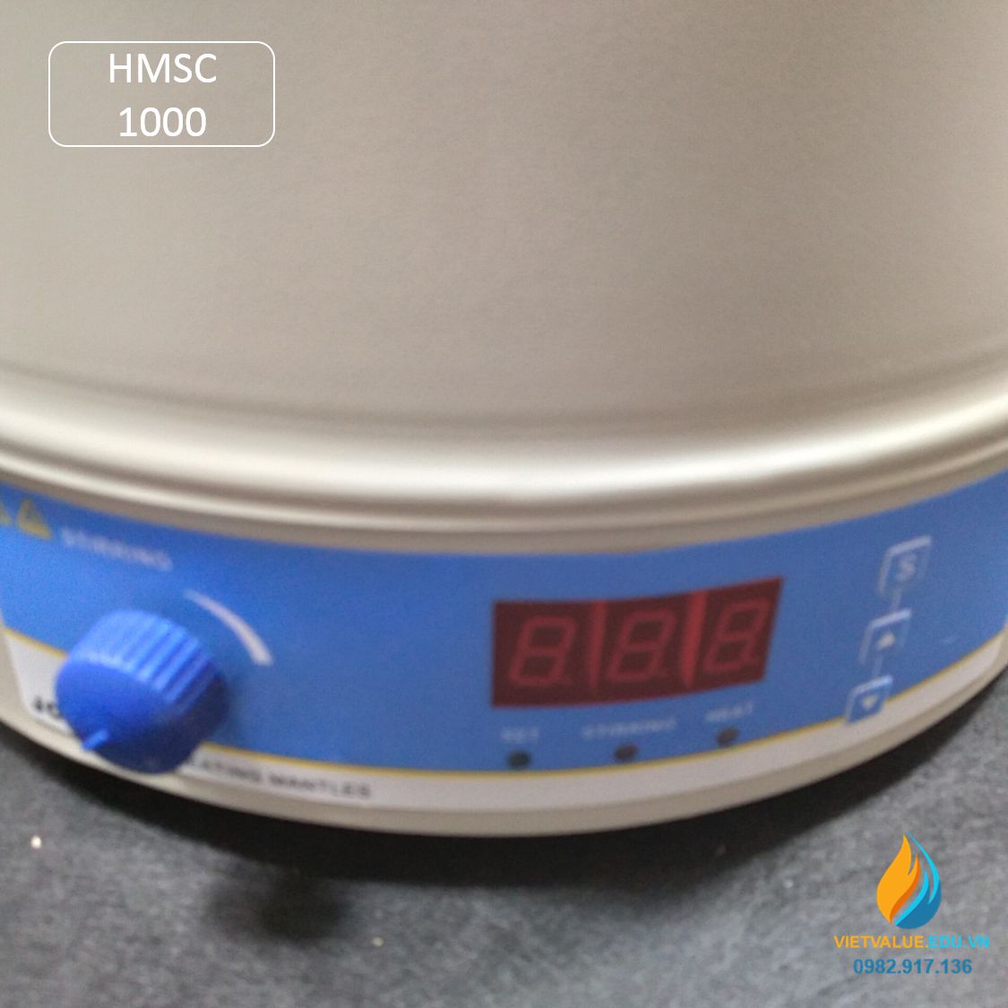 Máy khuấy từ và ủ nhiệt Joan Lab HMSC-1000 điều chỉnh màn hình kỹ thuật số, 1000ml