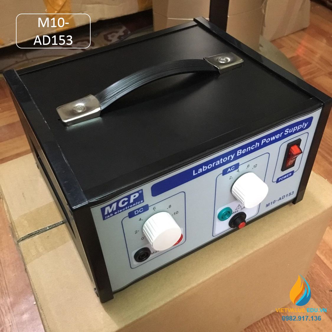 Máy biến áp hai đâu ra DC 0-12V, 3A, đầu AC 2, 4, 6, 12V, 3A, máy biến thế phòng thí nghiệm