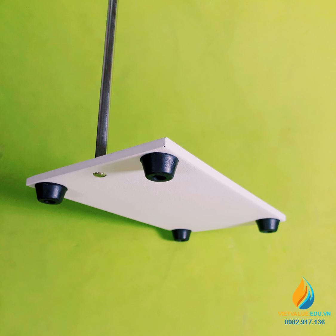 Bộ giá đỡ thí nghiệm 8 món 3 vòng đỡ kẹp 4 ngón kẹp 2 ngón khóa kép