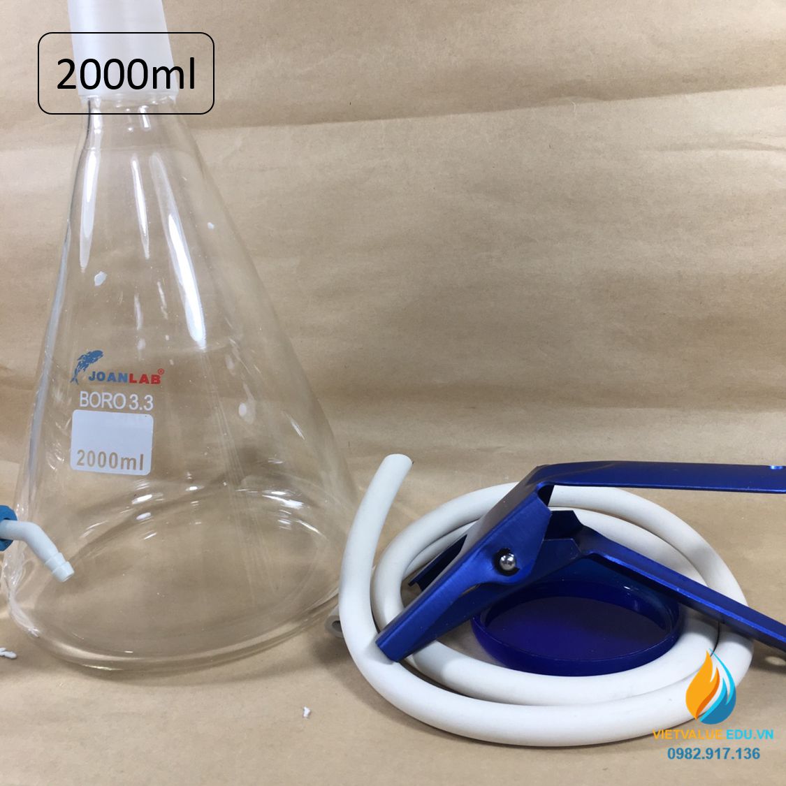 Bộ lọc chân không, thiết bị lọc dung môi JOAN LAB dung tích 2000ml