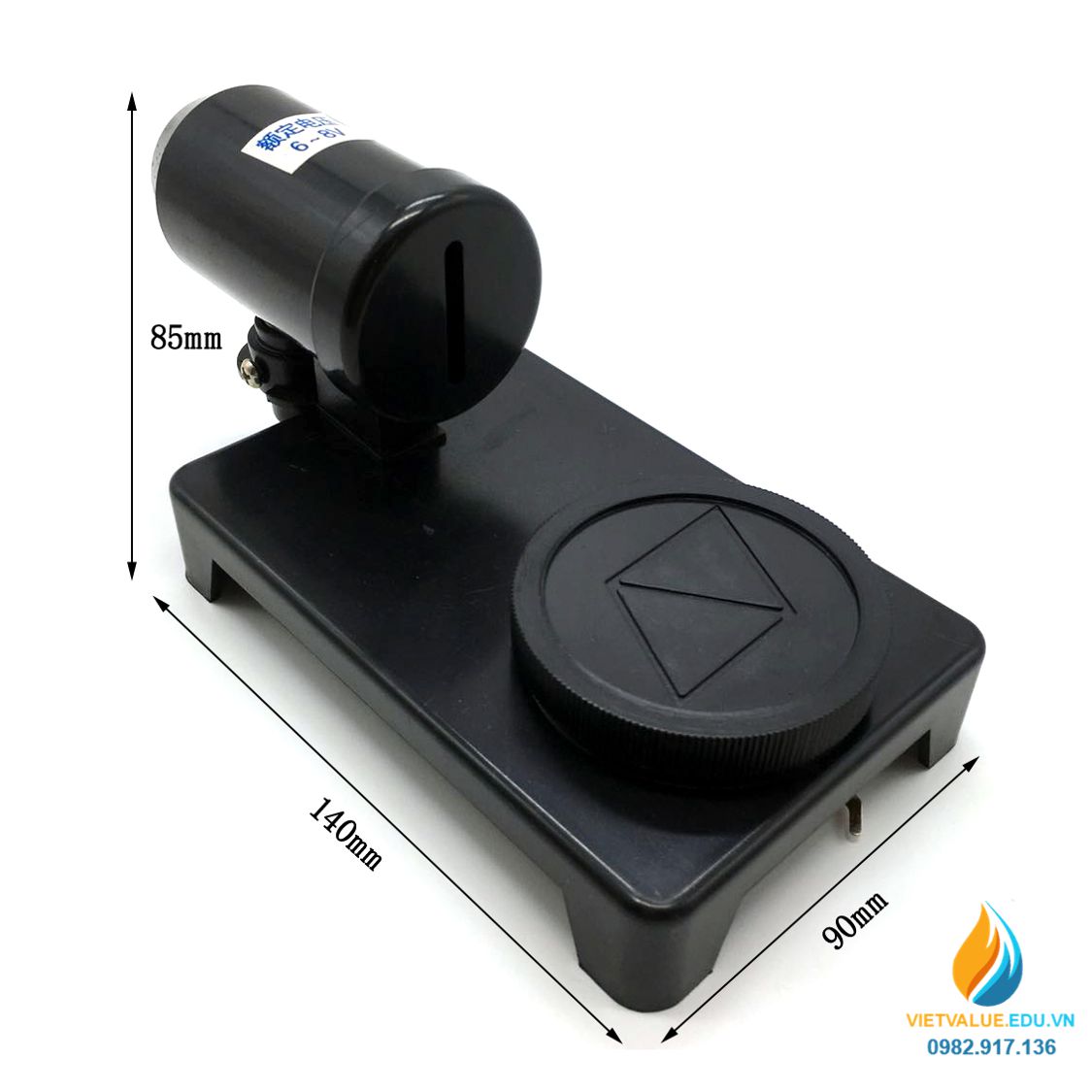 Bộ dụng cụ thực hành định luật tán sắc ánh sáng, nguồn điện, lăng kính, màn ảnh